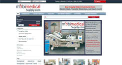 Desktop Screenshot of hospitalbedsdepot.com